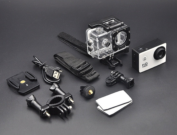 AquaShot™ A7 – Câmera Esportiva 2.0” à Prova d’Água com Gravação em HD e Função Webcam