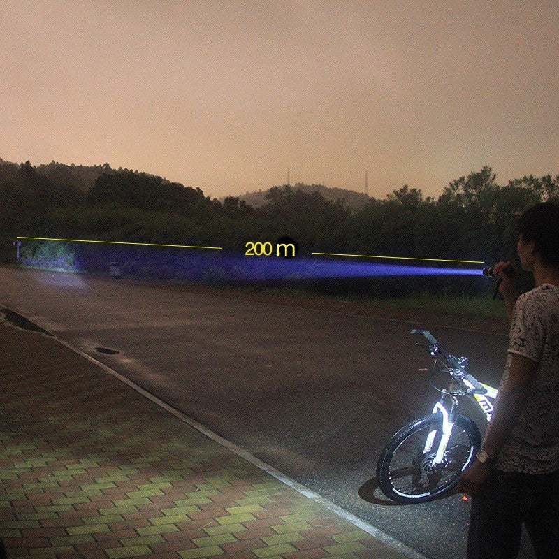 IronClaw™ - Lanterna de Autodefesa Tática LED