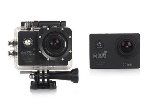 AquaShot™ A7 – Câmera Esportiva 2.0” à Prova d’Água com Gravação em HD e Função Webcam