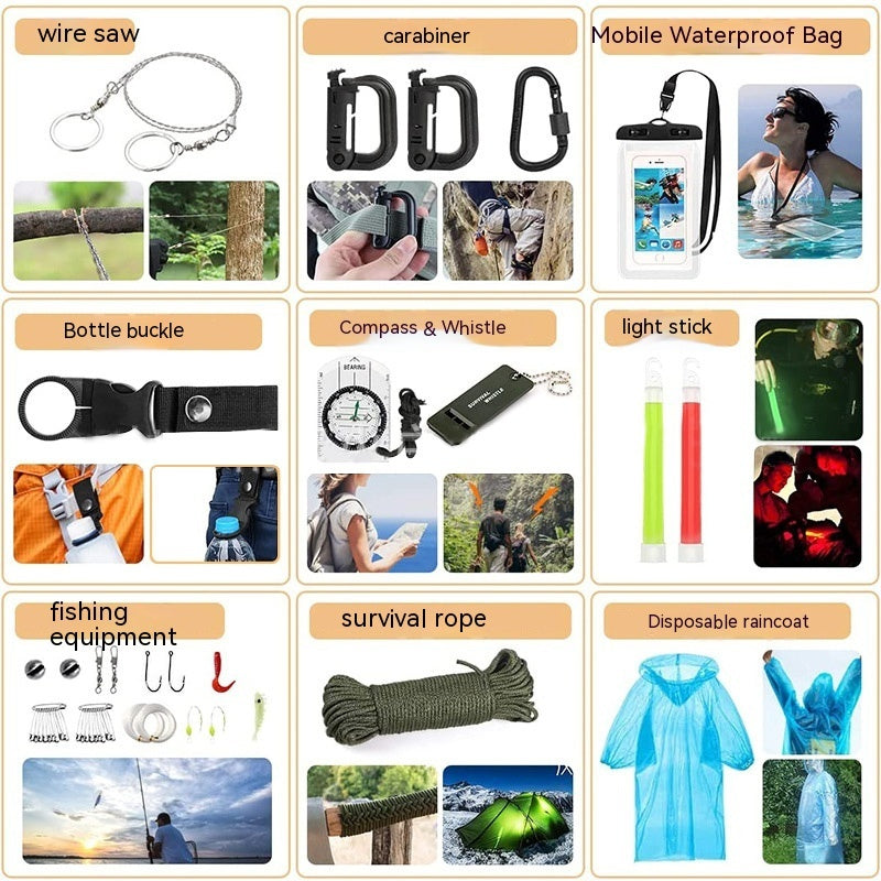 FORÇA ALPHA™ – Kit de Sobrevivência Extrema 130+ Peças