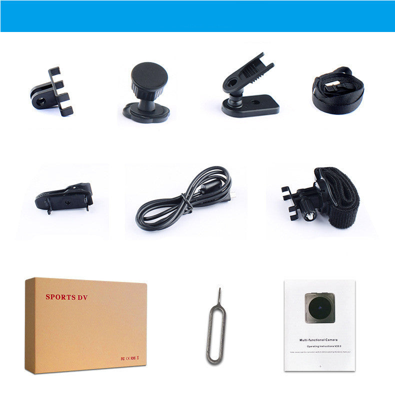 ShadowEye PRO™ - Mini Câmera Noturna Espiã com Detecção de Movimento