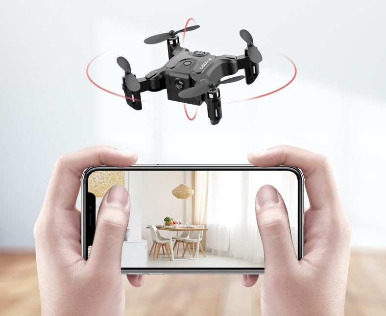 SkyScout™ – Mini Drone Dobrável com Câmera HD e Modo Retorno Inteligente