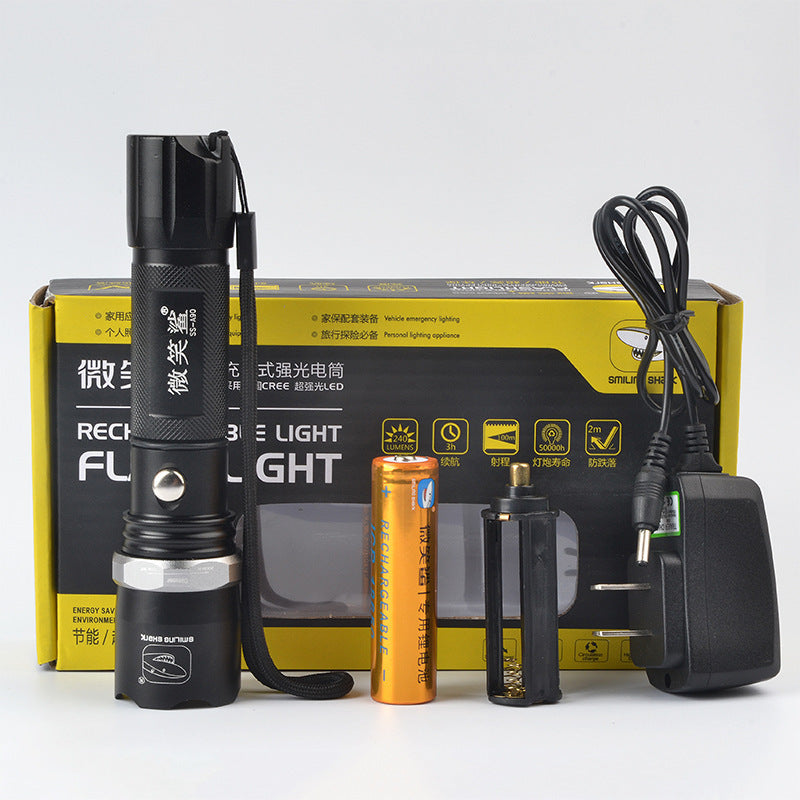 IronClaw™ - Lanterna de Autodefesa Tática LED