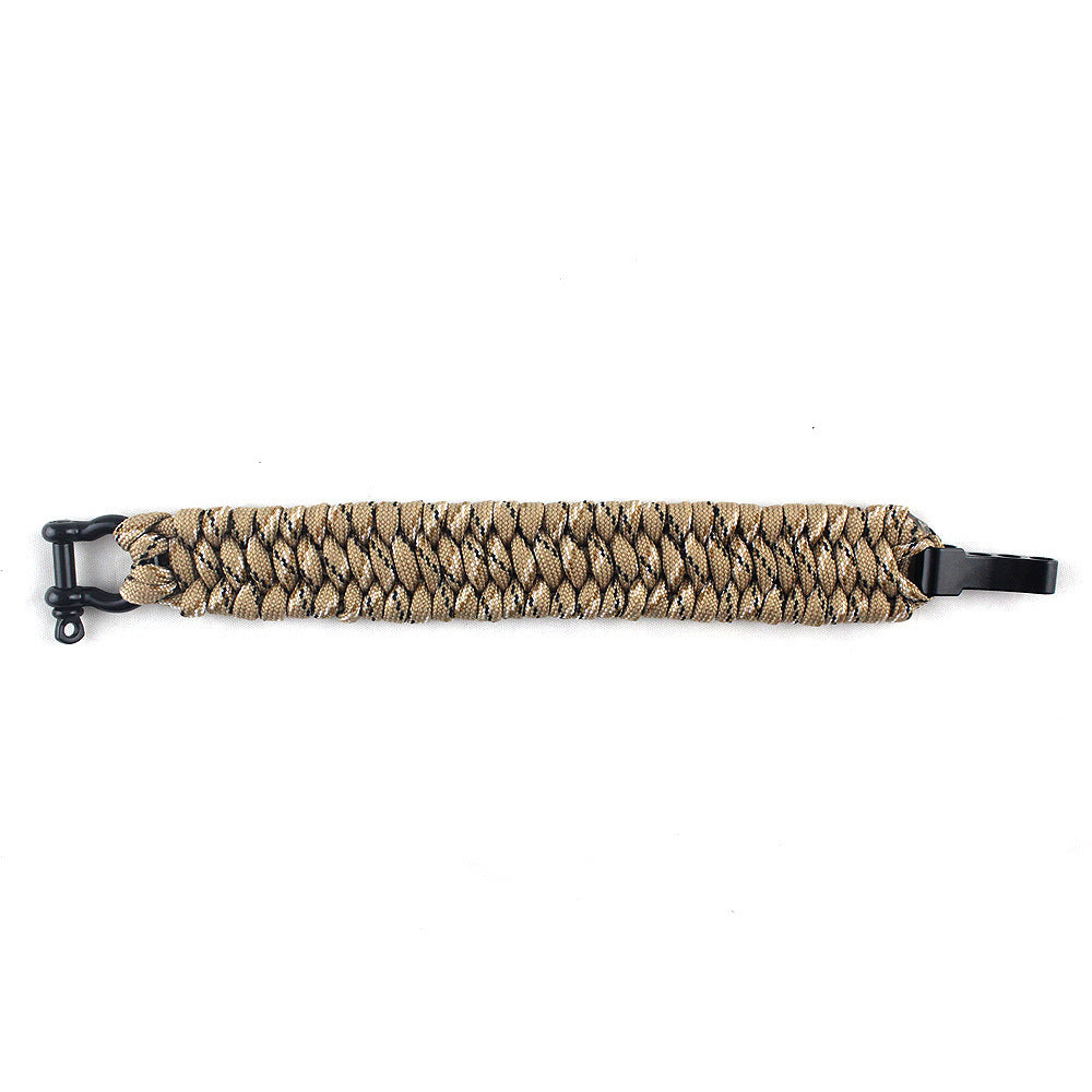STRIKECORD™ - Pulseira de Sobrevivência Tática com Cordão Militar