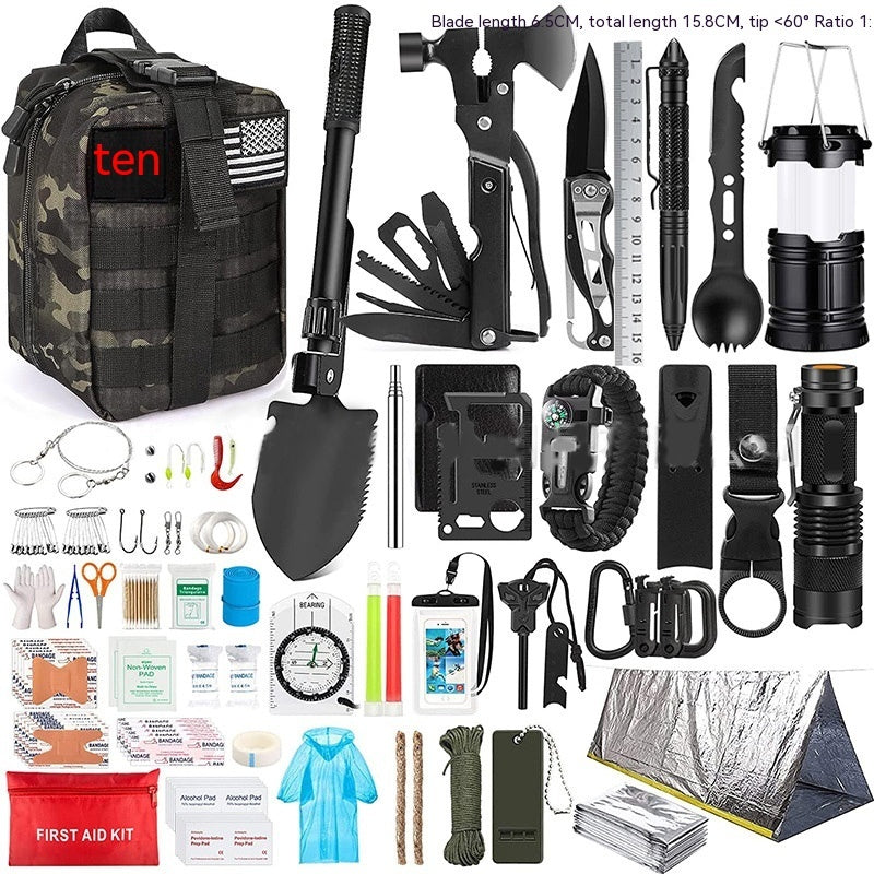 FORÇA ALPHA™ – Kit de Sobrevivência Extrema 130+ Peças