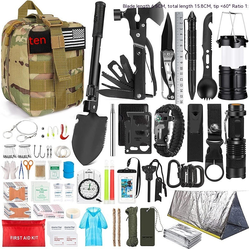 FORÇA ALPHA™ – Kit de Sobrevivência Extrema 130+ Peças