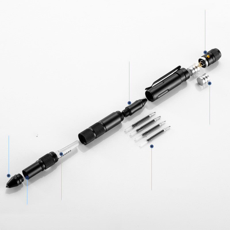 StrikePen X™ - Caneta de Autodefesa Tática com Luz LED