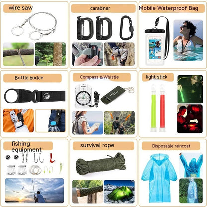 FORÇA ALPHA™ – Kit de Sobrevivência Extrema 130+ Peças