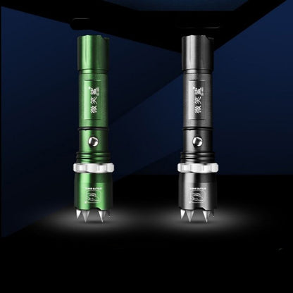 IronClaw™ - Lanterna de Autodefesa Tática LED