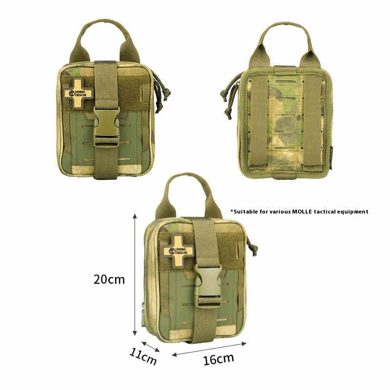 SE Tactical™ – Bolsa Tática Vazia IFAK para Primeiros Socorros e Sobrevivência
