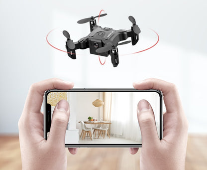 SkyScout™ – Mini Drone Dobrável com Câmera HD e Modo Retorno Inteligente