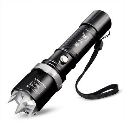IronClaw™ - Lanterna de Autodefesa Tática LED