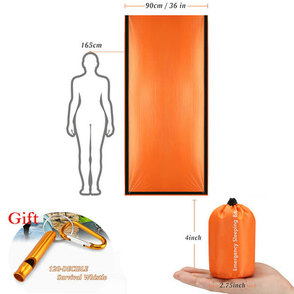 ThermaShield™ – Saco de Emergência Térmico e Impermeável para Sobrevivência