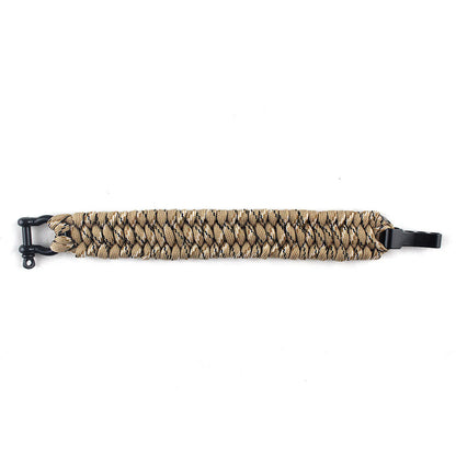 STRIKECORD™ - Pulseira de Sobrevivência Tática com Cordão Militar