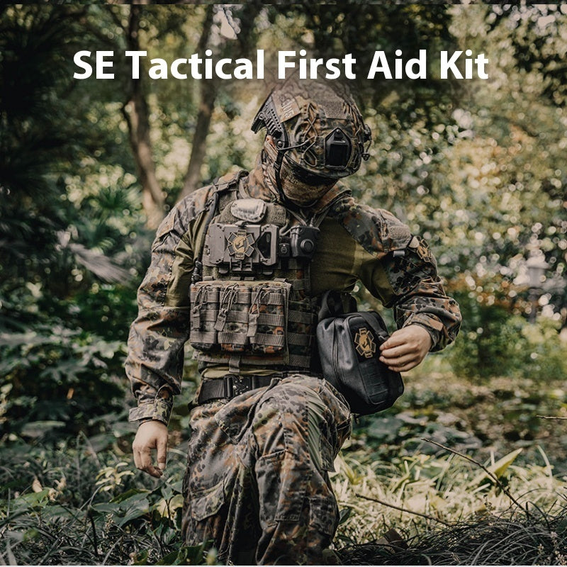 SE Tactical™ – Bolsa Tática Vazia IFAK para Primeiros Socorros e Sobrevivência