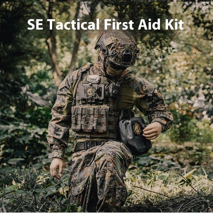 SE Tactical™ – Bolsa Tática Vazia IFAK para Primeiros Socorros e Sobrevivência