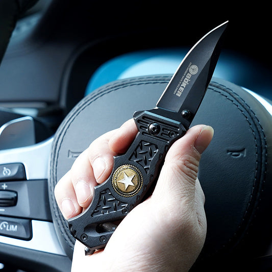 BLACKBLADE™ - Canivete Dobrável Tático de Sobrevivência Multifuncional